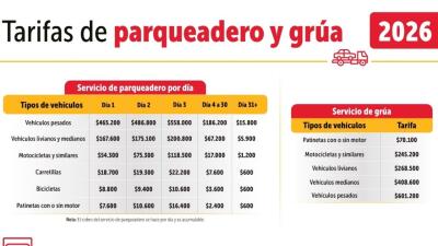 Nuevas tarifas de multas y servicios de movilidad que rigen en Bogotá en 2026